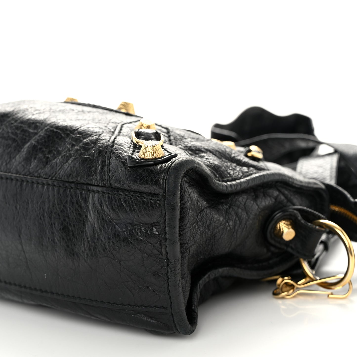 Agneau Giant 12 Gold Hardware Mini City Black