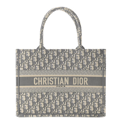 Christian Dior Oblique Medium Book Tote Grey 1 of 9