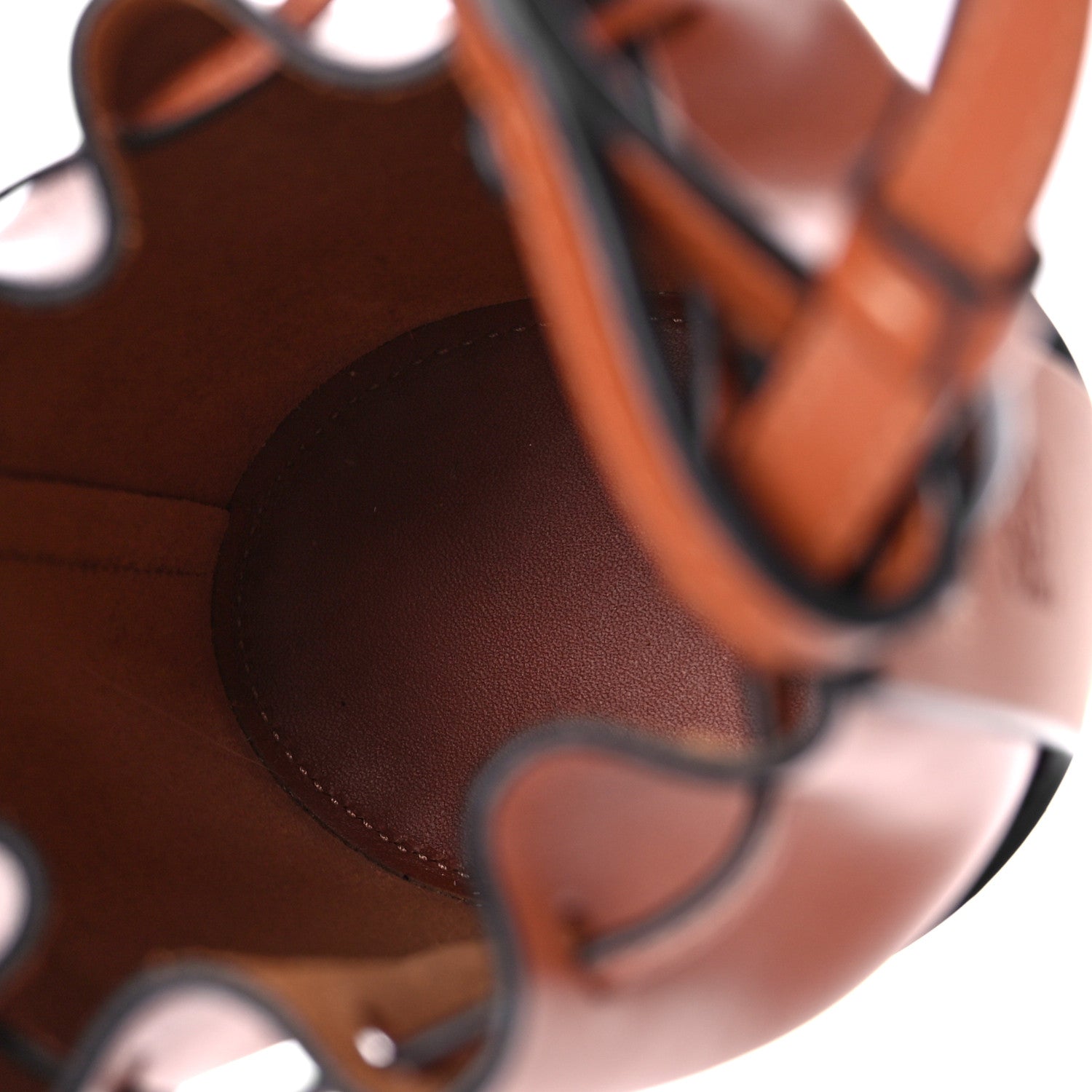 Loewe Calfskin Balloon Nano Bucket Bag Tan 5 of 8