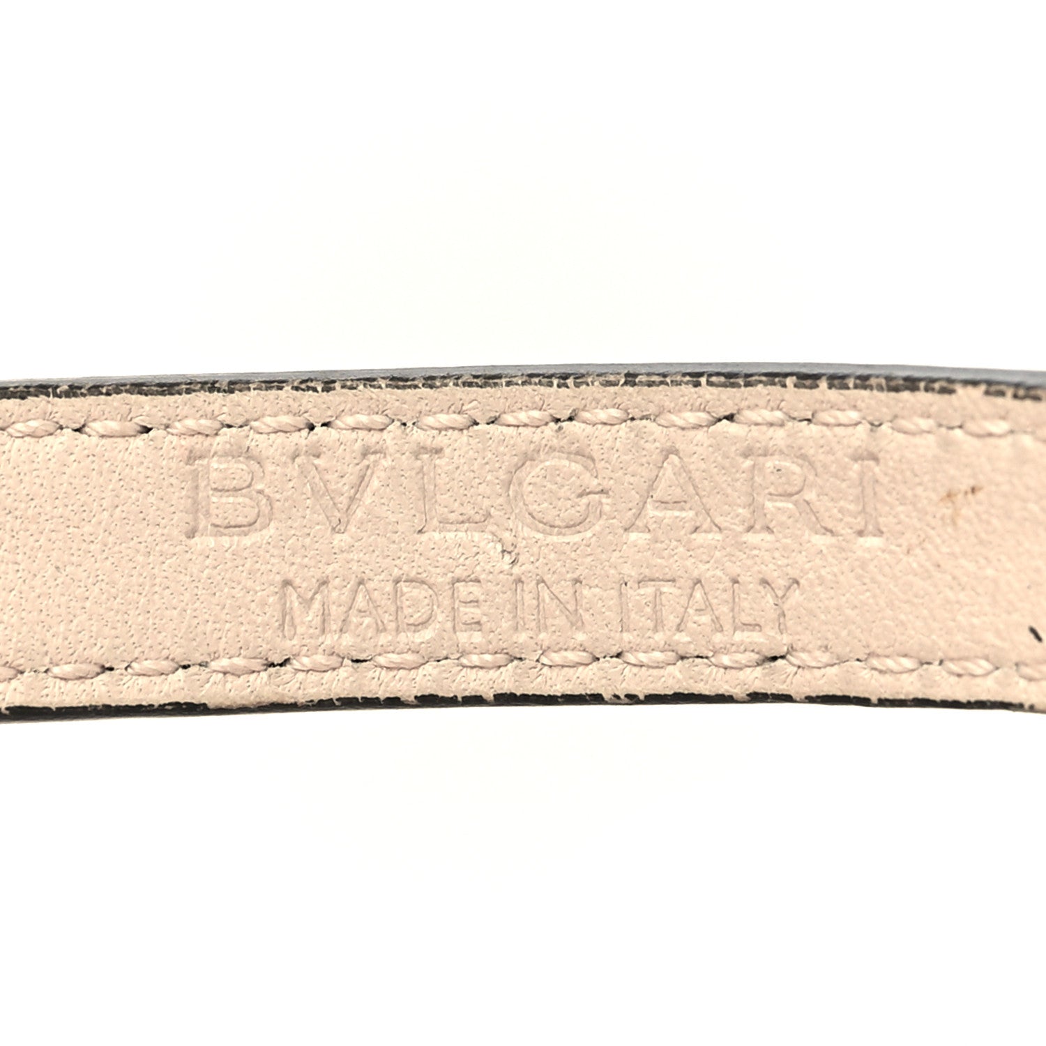 Bulgari Calfskin Serpenti Forever Double Coil Bracelet Black 4 of 5