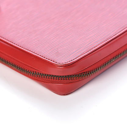 Louis Vuitton Epi Travel Diary Castillan Red 13 of 19