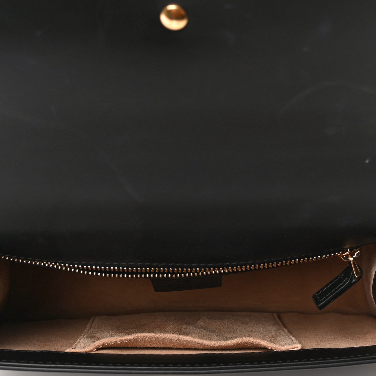 Gucci Calfskin Small Sylvie Shoulder Bag Black 5 of 11