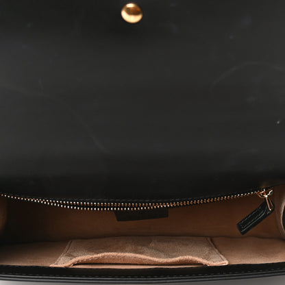Gucci Calfskin Small Sylvie Shoulder Bag Black 5 of 11