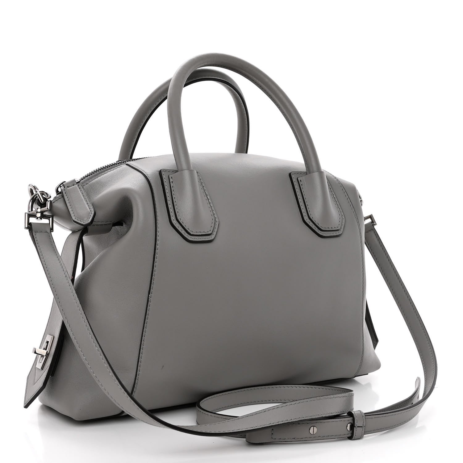 Givenchy Calfskin Small Soft Antigona Pearl Grey 3 of 11