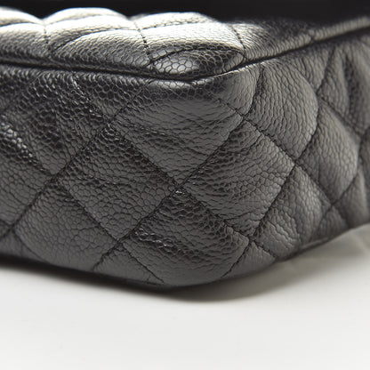 Chanel Crumpled Grained Calfskin Small Flap Black 10 of 11