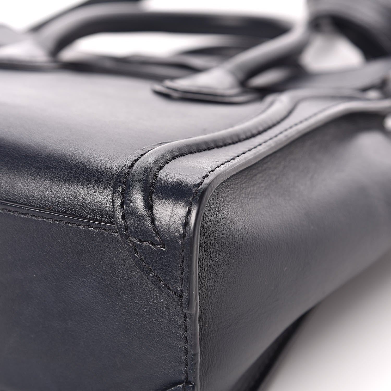 Celine Smooth Calfskin Nano Luggage Ink 10 of 11