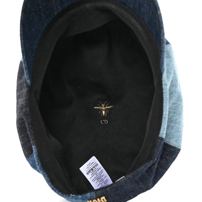 Christian Dior Denim Cap Hat 58 Blue 8 of 10