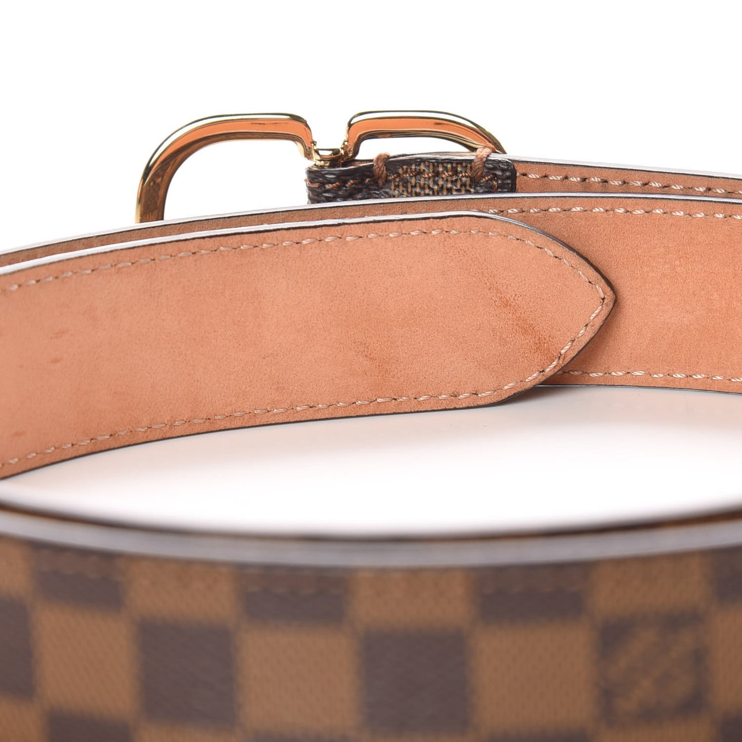 Damier Ebene Mini 25mm Belt 80 32
