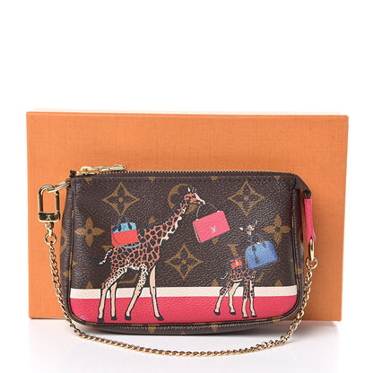 Louis Vuitton Monogram 2017 Christmas Animation Mini Pochette Accessories 8 of 8