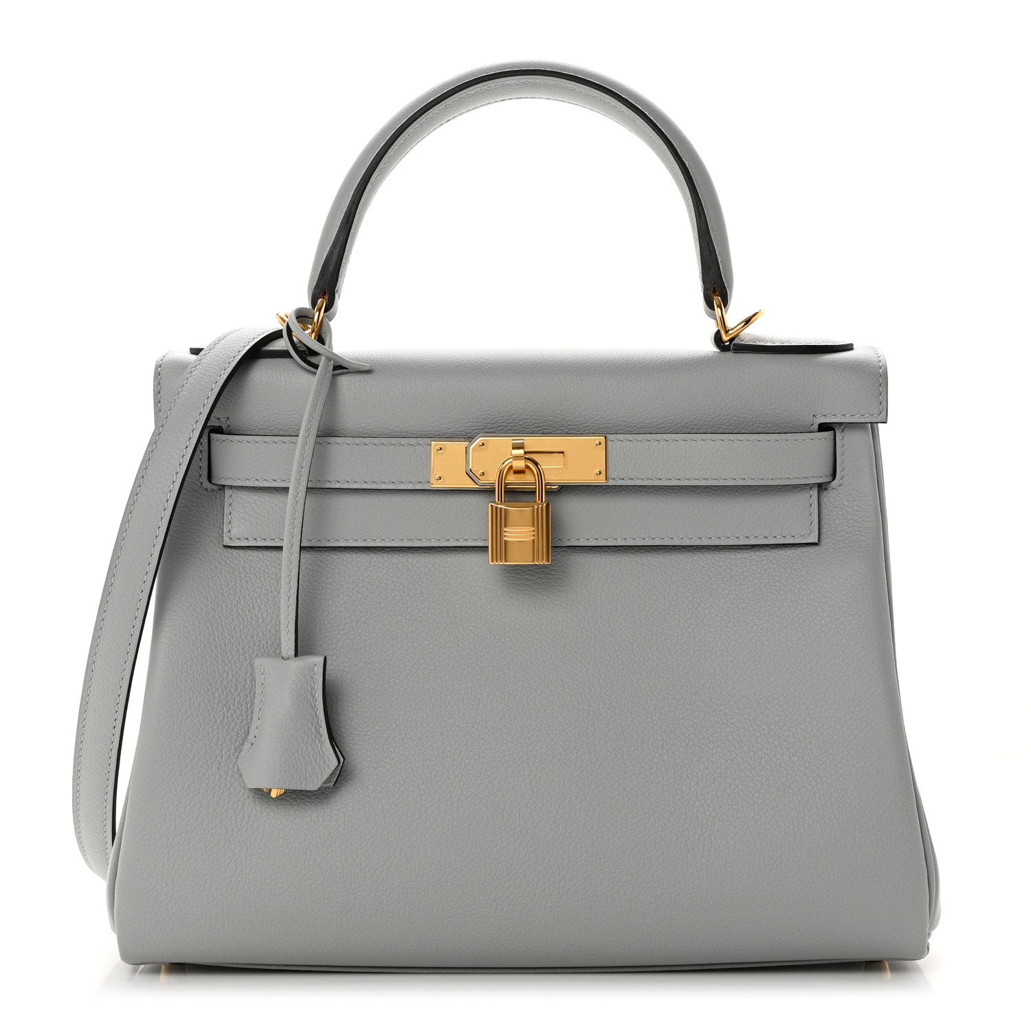 Hermes Evercolor Kelly Retourne 28 Bleu Glacier 1 of 10