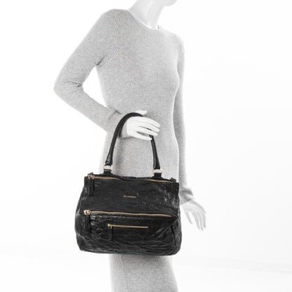 Givenchy Tumbled Sheepskin Medium Pandora Black 2 of 6