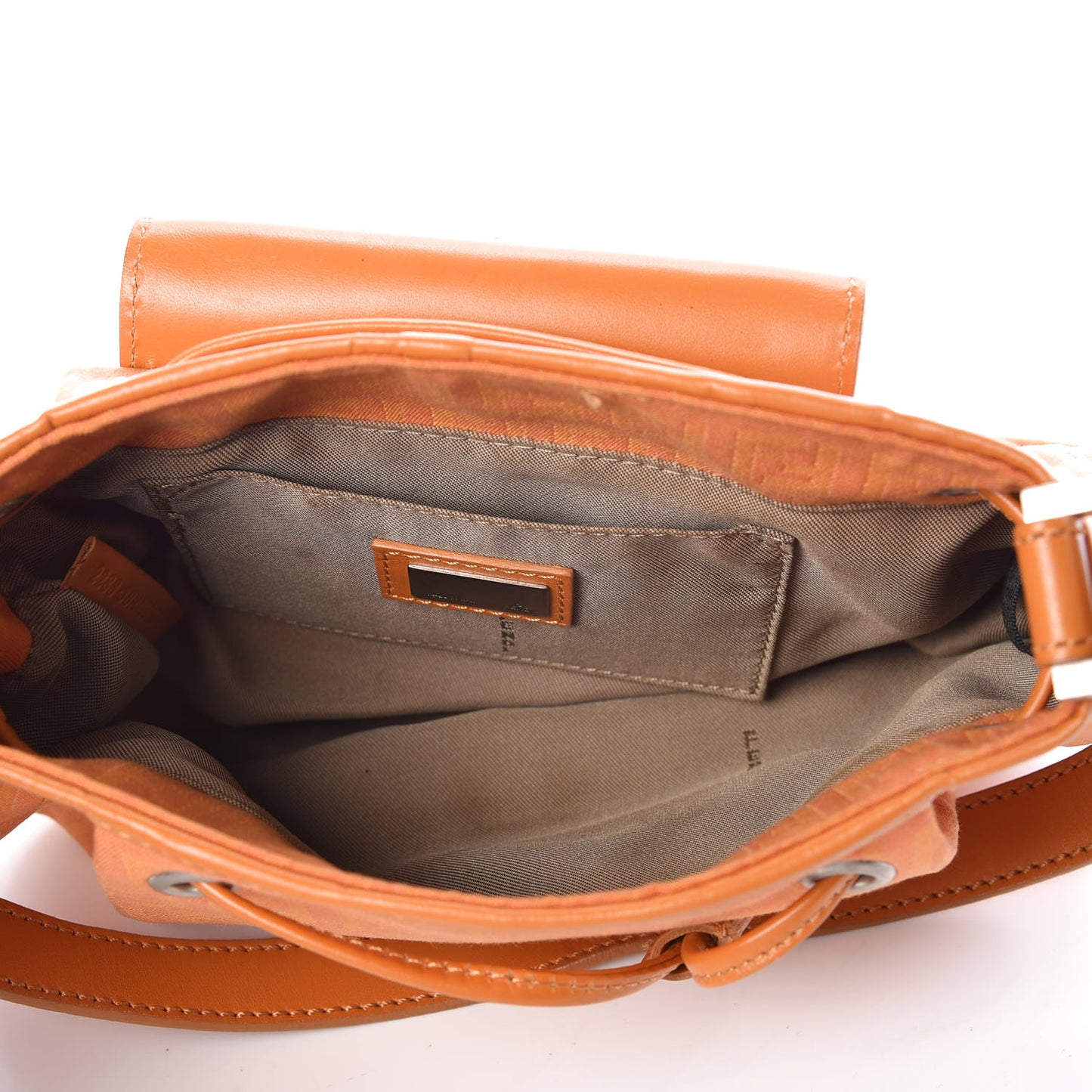 Zucchino Cuoio Shoulder Bag Mandarino