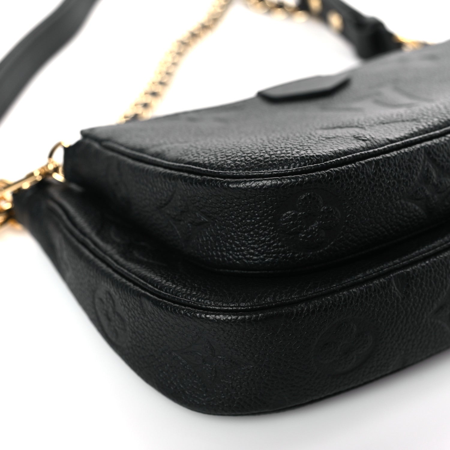 Louis Vuitton Empreinte Monogram Giant Multi Pochette Accessories Black 8 of 10