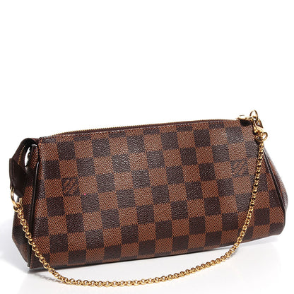 Louis Vuitton Damier Ebene Eva Clutch 3 of 7