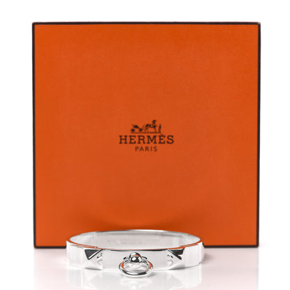 Hermes Sterling Silver PM Collier De Chien Bracelet ST 6 of 6