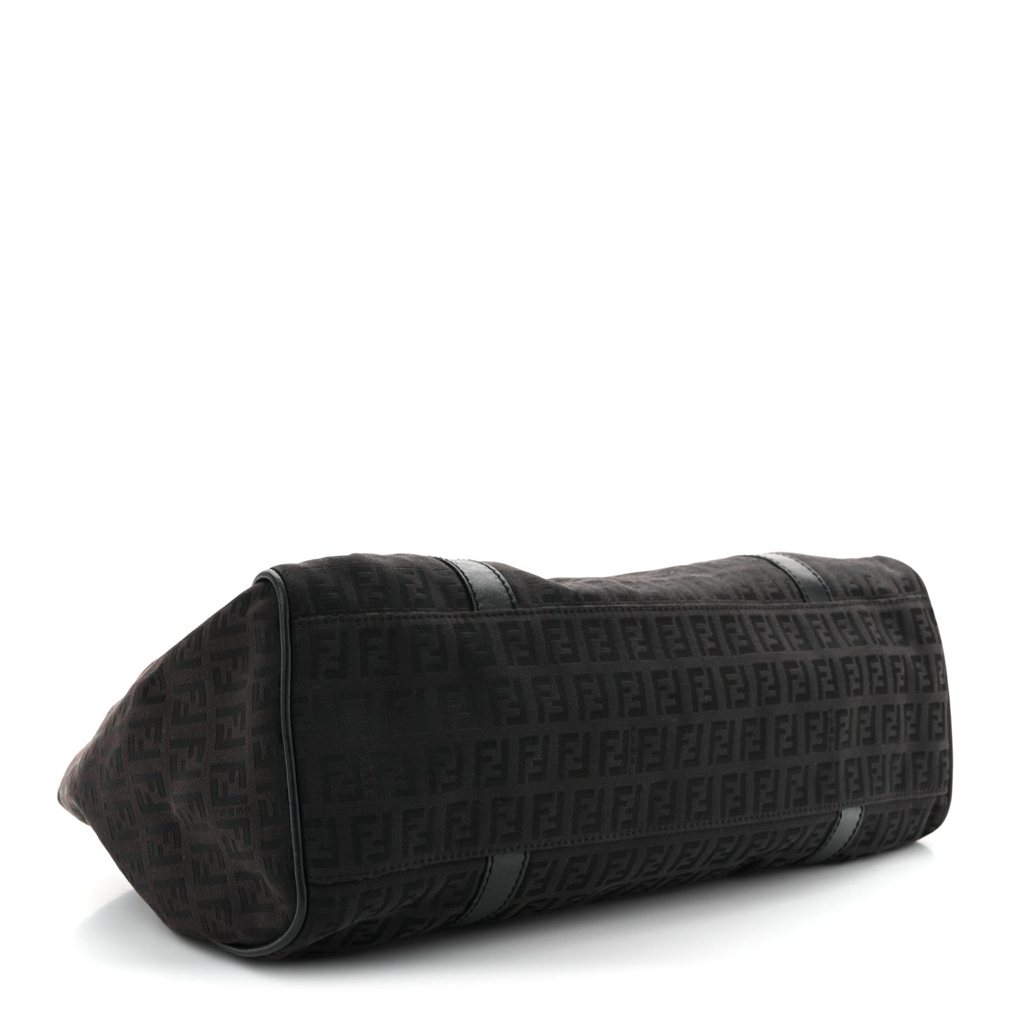 Zucchino Vitello Shoulder Bag Black Moro