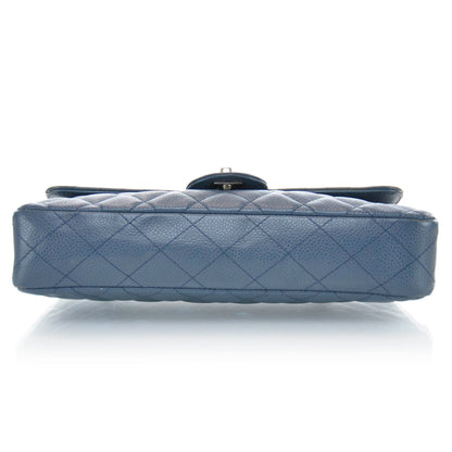Chanel Caviar East West Flap Blue 5 of 9
