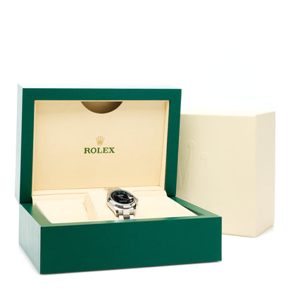 Rolex Stainless Steel 31mm Oyster Perpetual Datejust Watch Black Roman 278240 5 of 5