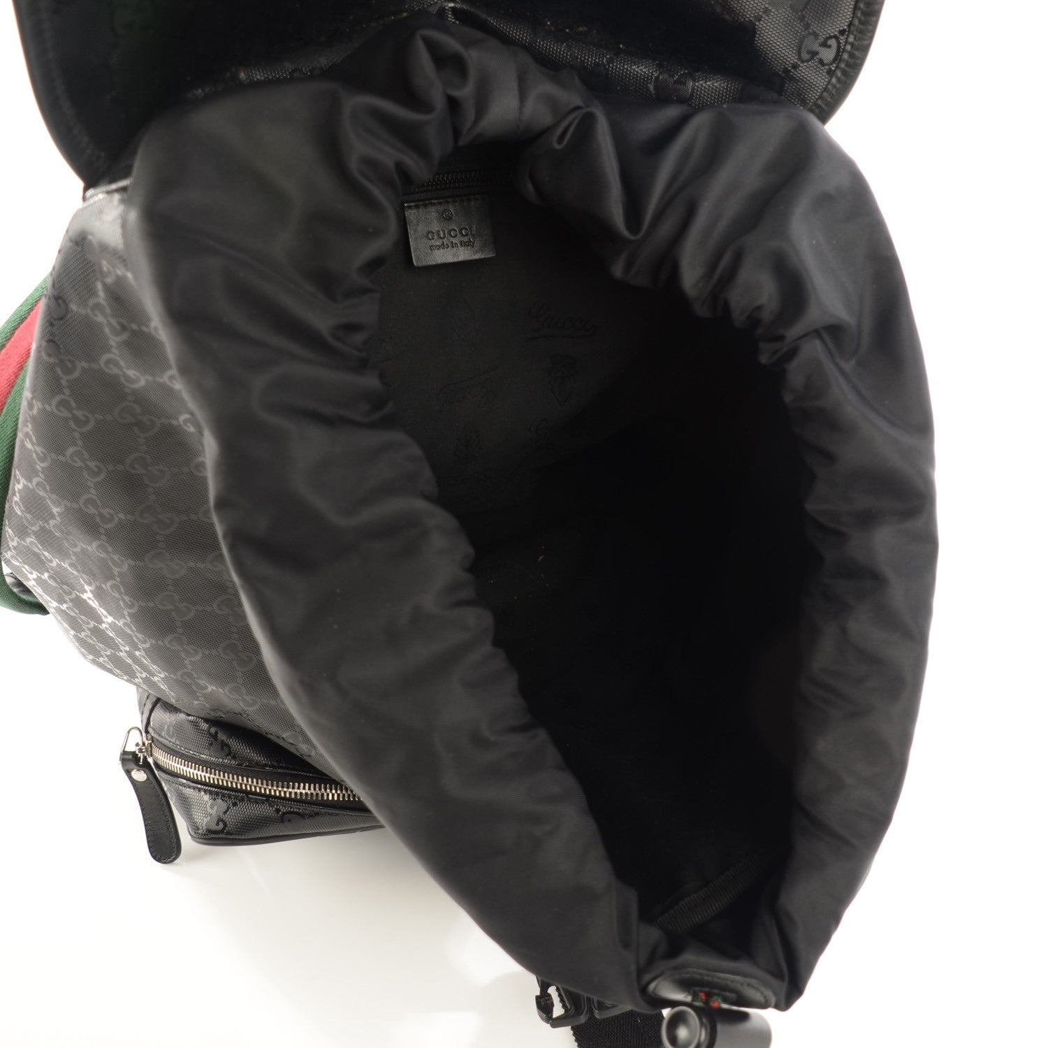 Gucci Imprime Monogram Web 500 Backpack Black 5 of 7