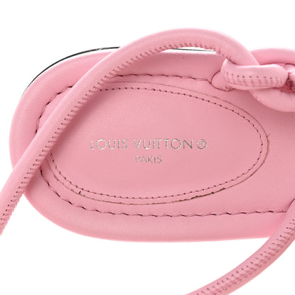 Louis Vuitton Lambskin Nova Sandal Pumps 41 Pink 7 of 9