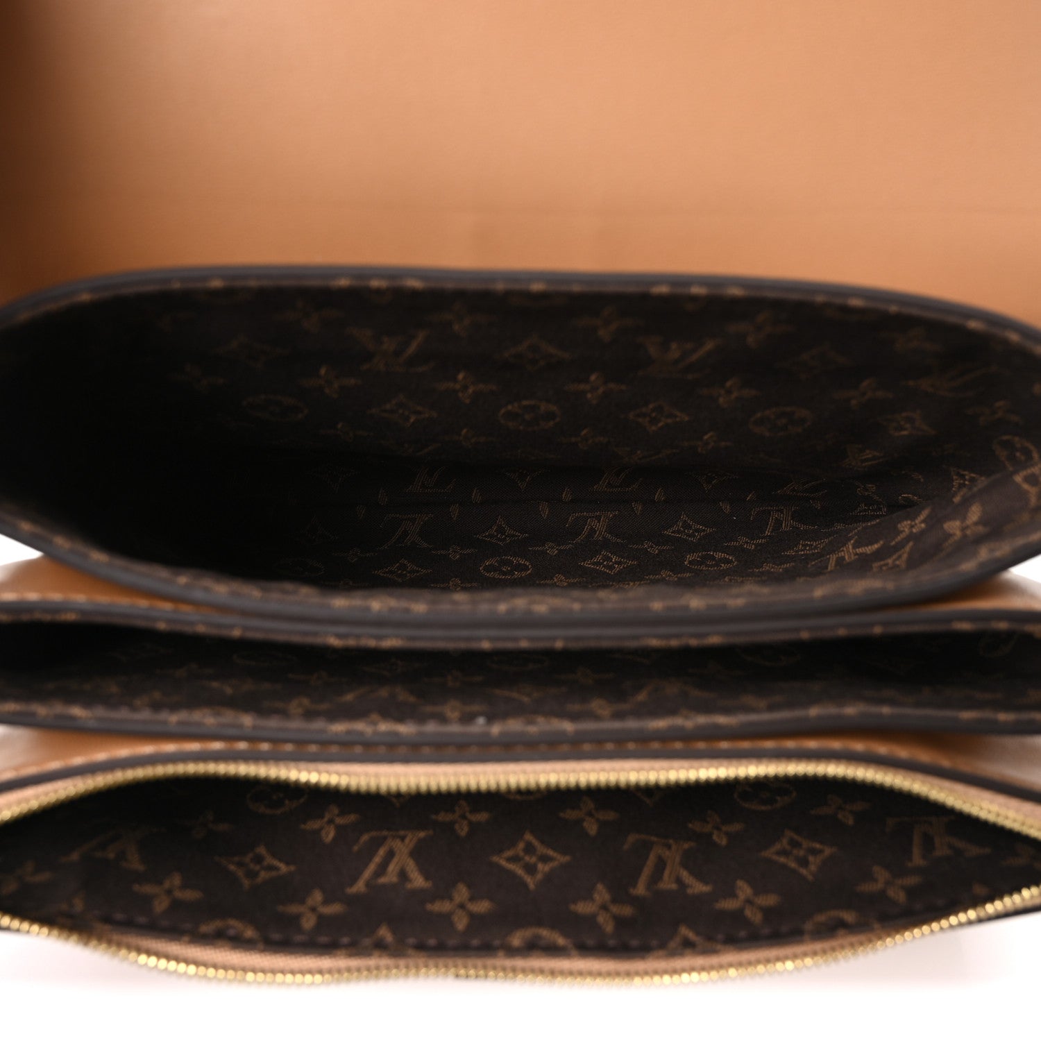 Louis Vuitton Calfskin Rendez-Vous Camel 5 of 10