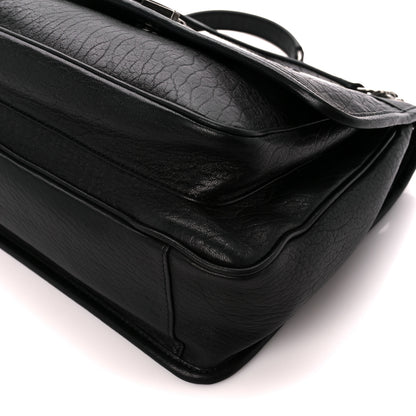Saint Laurent Grained Lambskin Monogram Medium Niki Chain Satchel Black 11 of 11