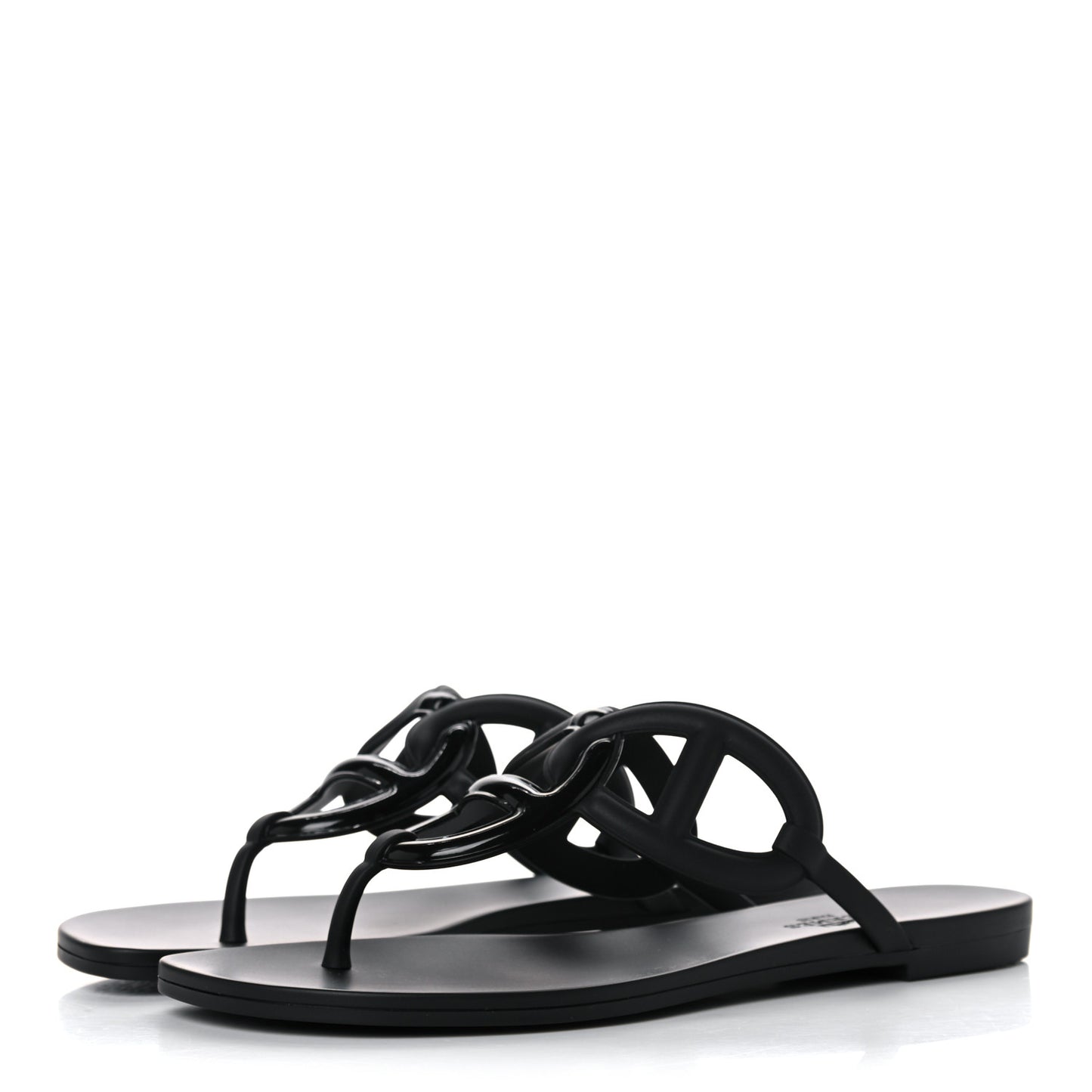 Rubber Womens Egerie Sandals 38 Black