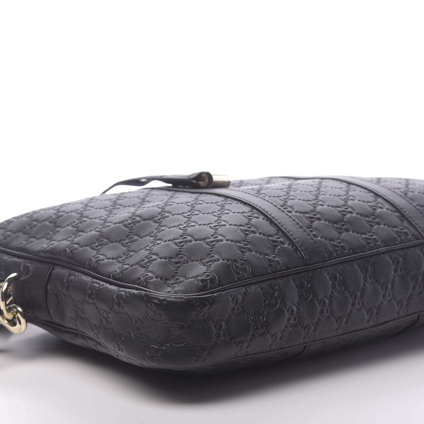 Guccissima Medium Briefcase Black