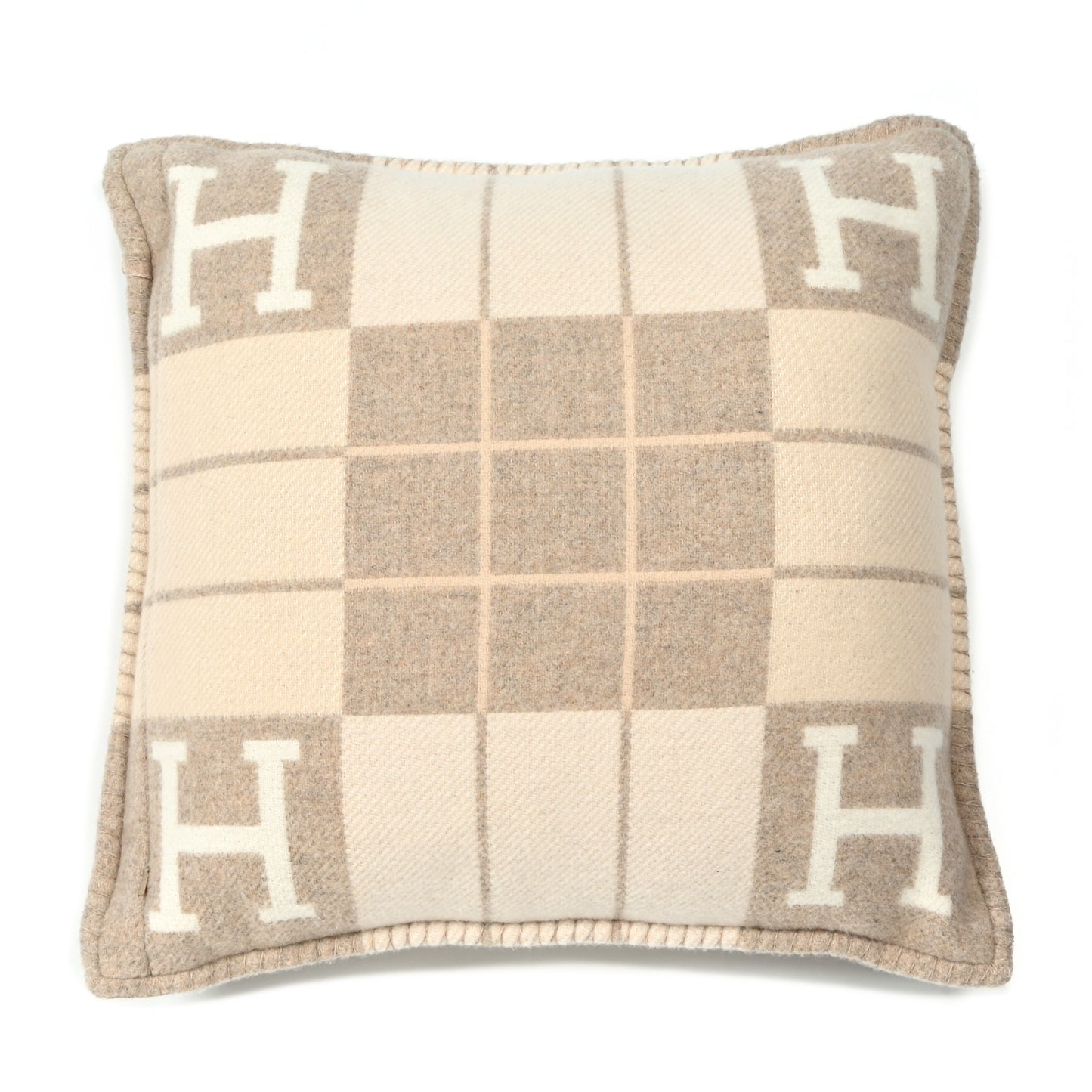 Wool Cashmere Avalon III Pillow PM Coco Camomille
