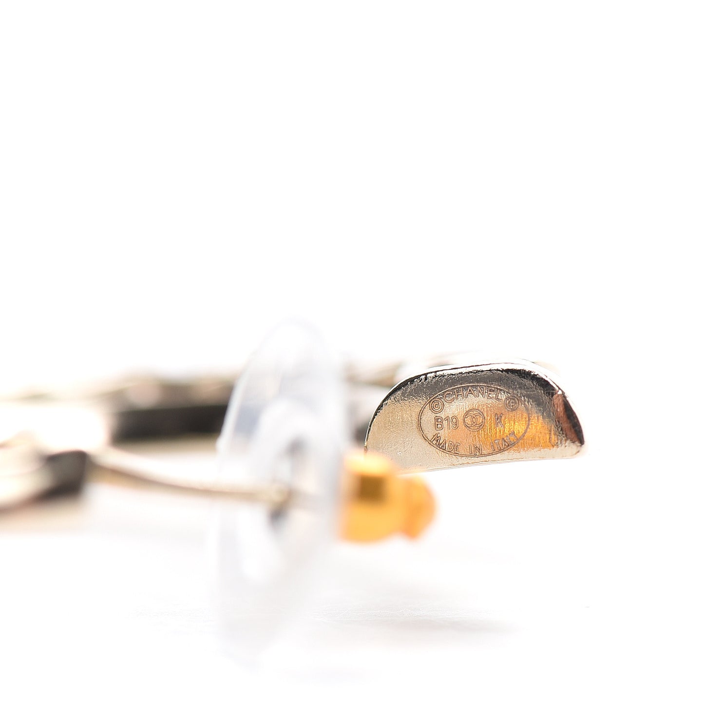 CC Hoop Earrings Gold