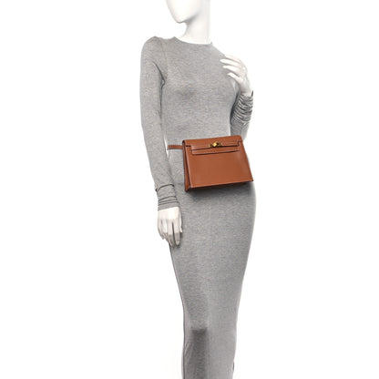 Hermes Evercolor Kelly Danse II Belt Bag Gold 2 of 12