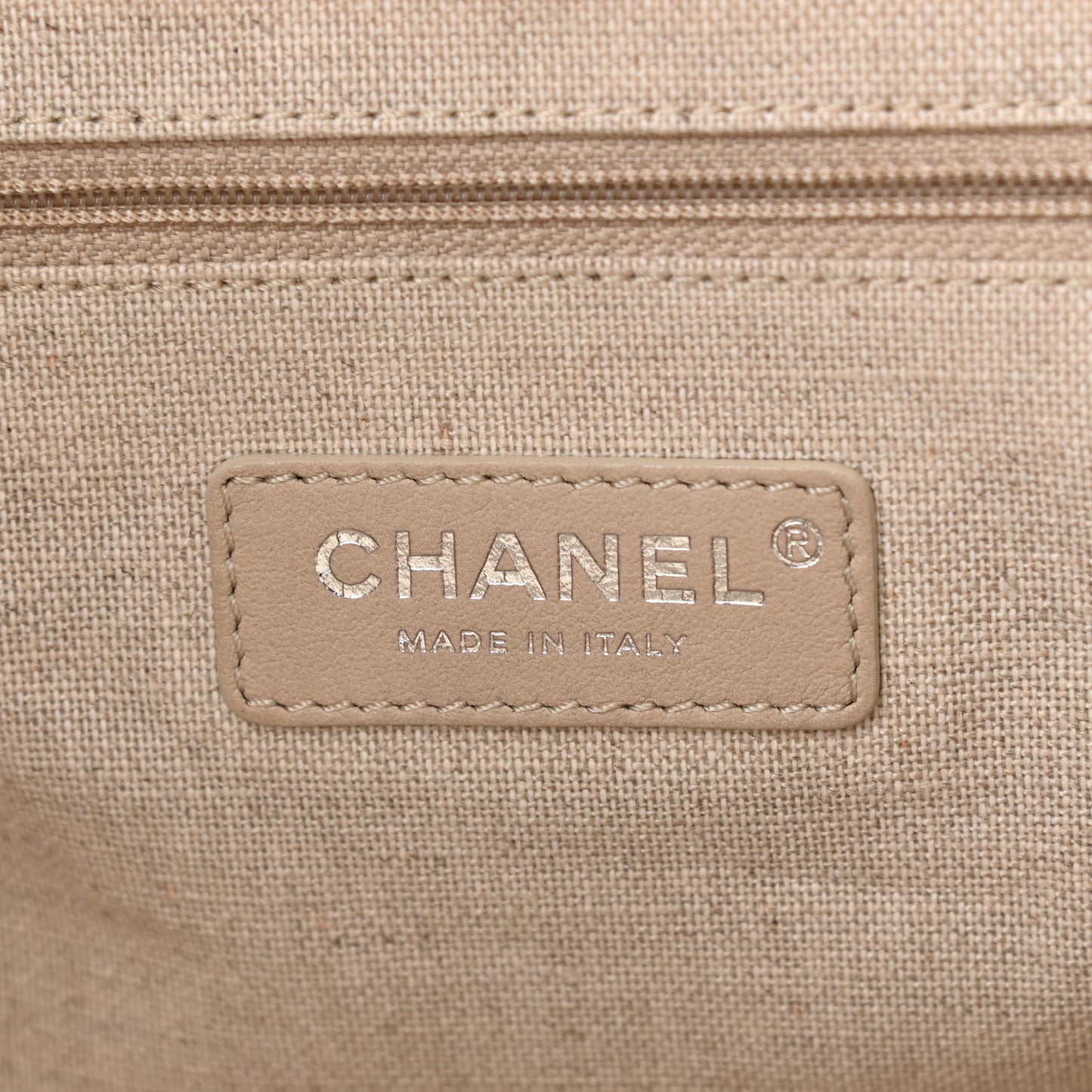 Mixed Fibers Small Deauville Tote White