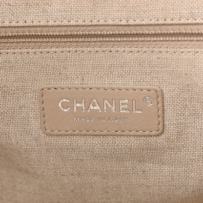 Chanel Mixed Fibers Small Deauville Tote White 8 of 14
