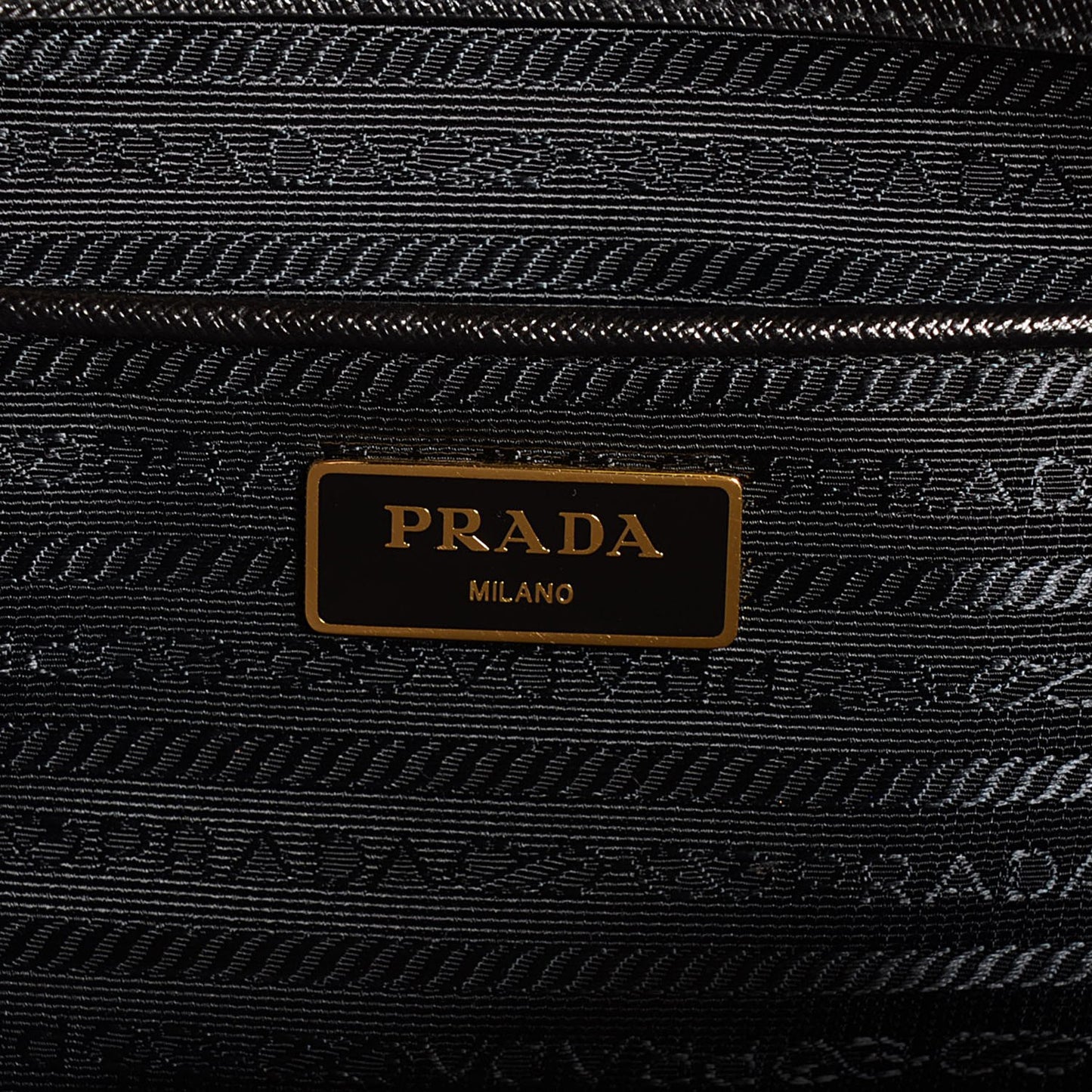 Saffiano Lux Large Double Zip Tote Nero Black