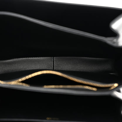 Celine Shiny Calfskin Medium Triomphe Black 5 of 11