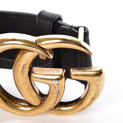 Gucci Calfskin Double G 40mm Belt 90 36 Black 7 of 8