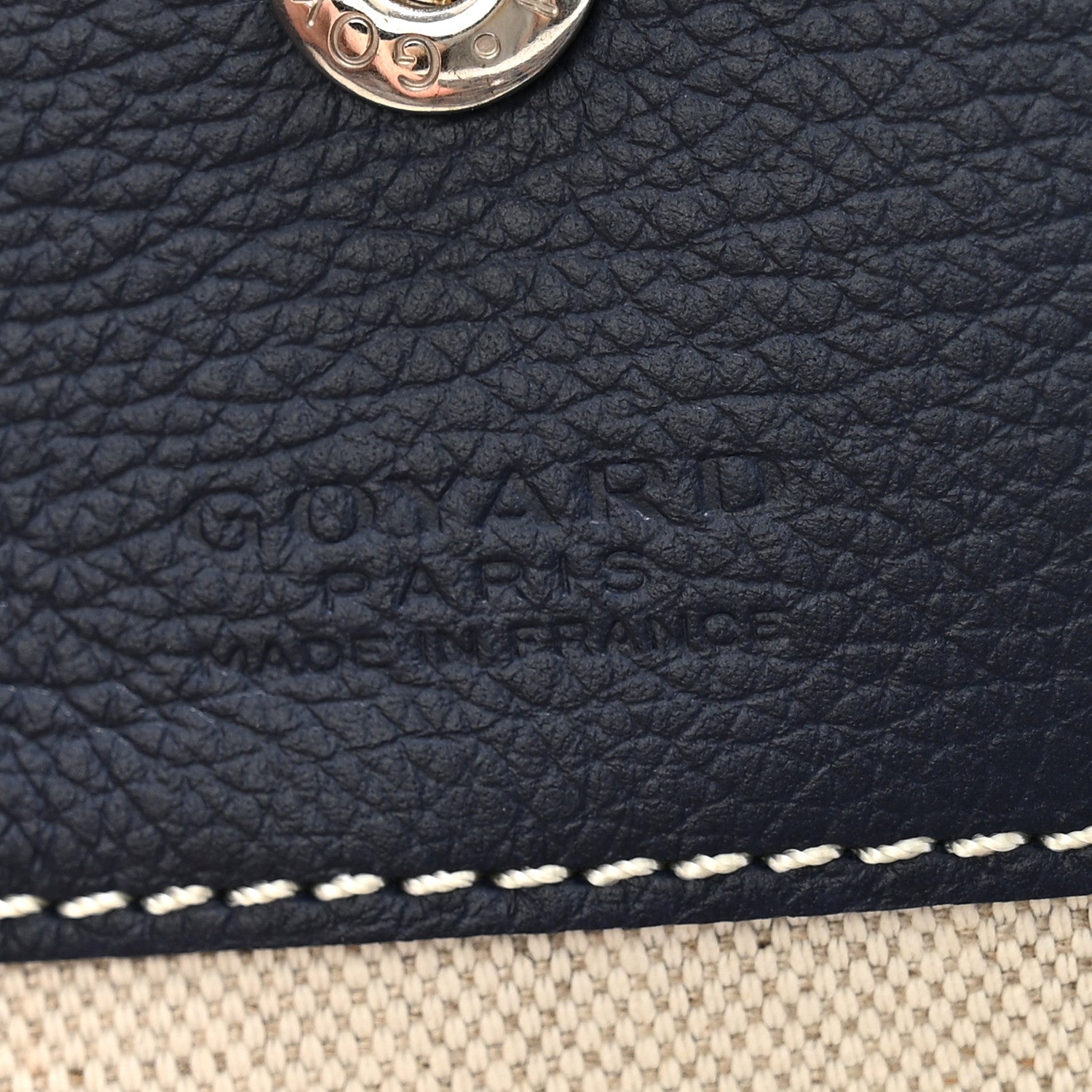 Goyard Goyardine Boheme Hobo Navy Blue 7 of 11