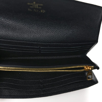 Louis Vuitton Empreinte Sarah Wallet NM Black 5 of 6