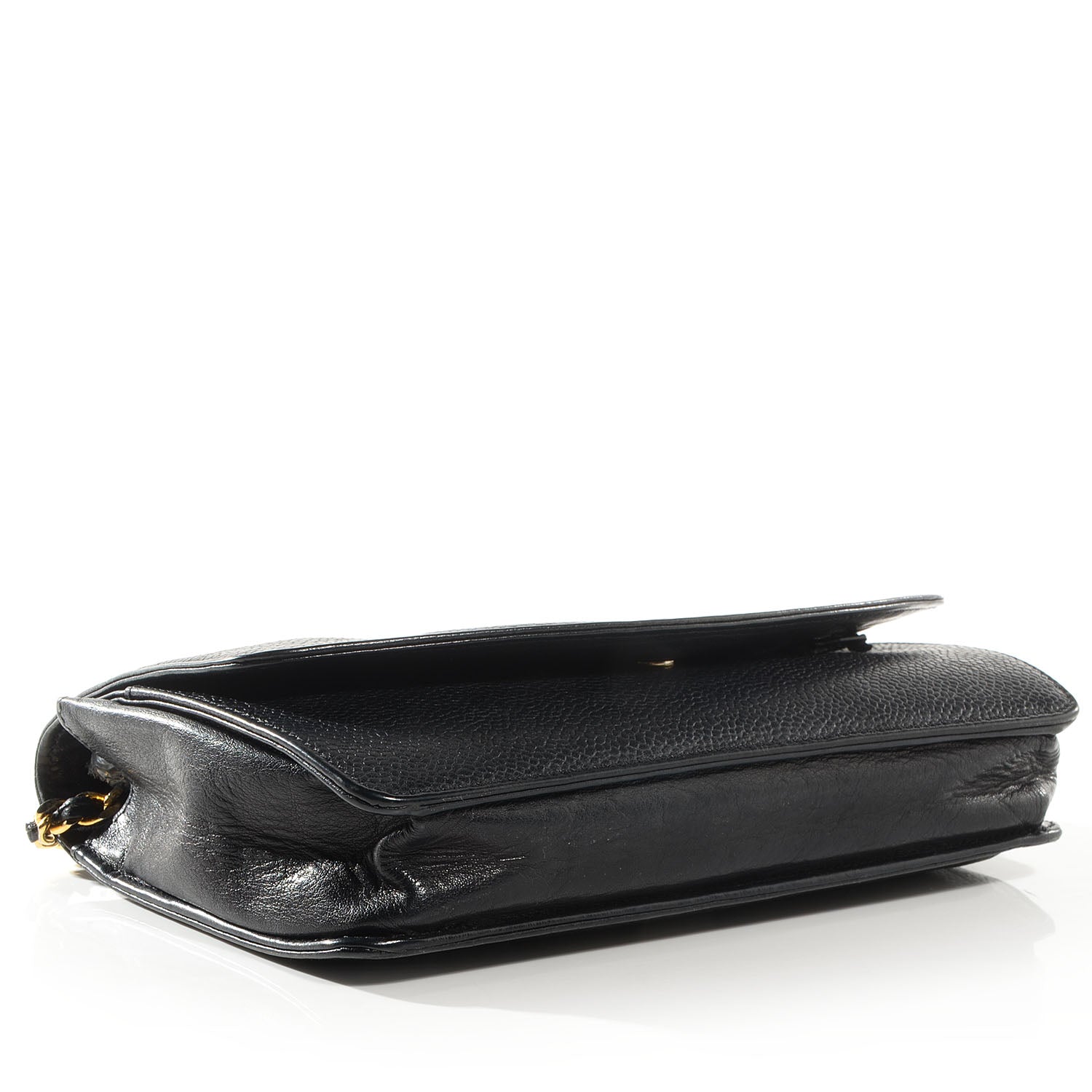 Chanel Caviar Timeless CC Wallet on Chain WOC Black 4 of 8