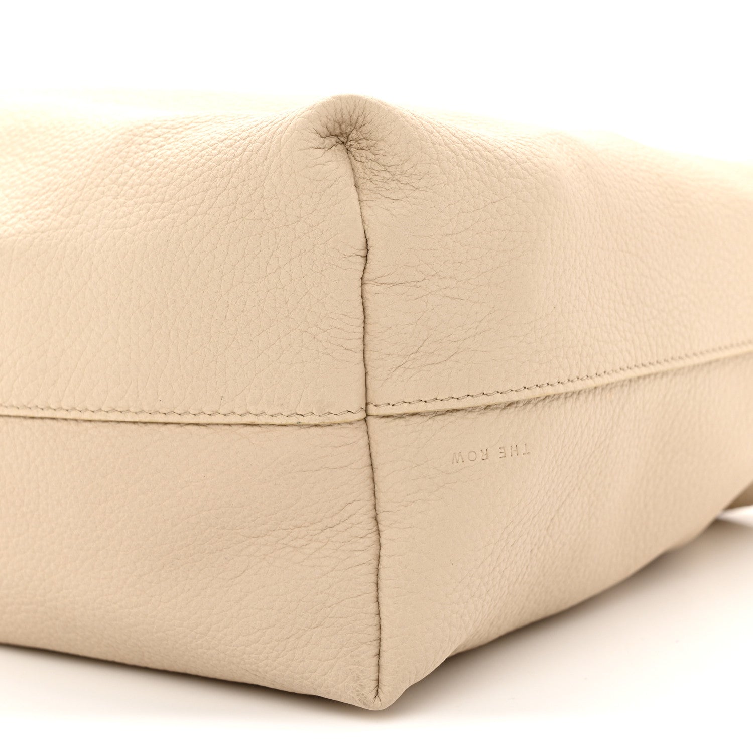 The Row Deerskin Isa Shoulder Bag Porcelain 8 of 8