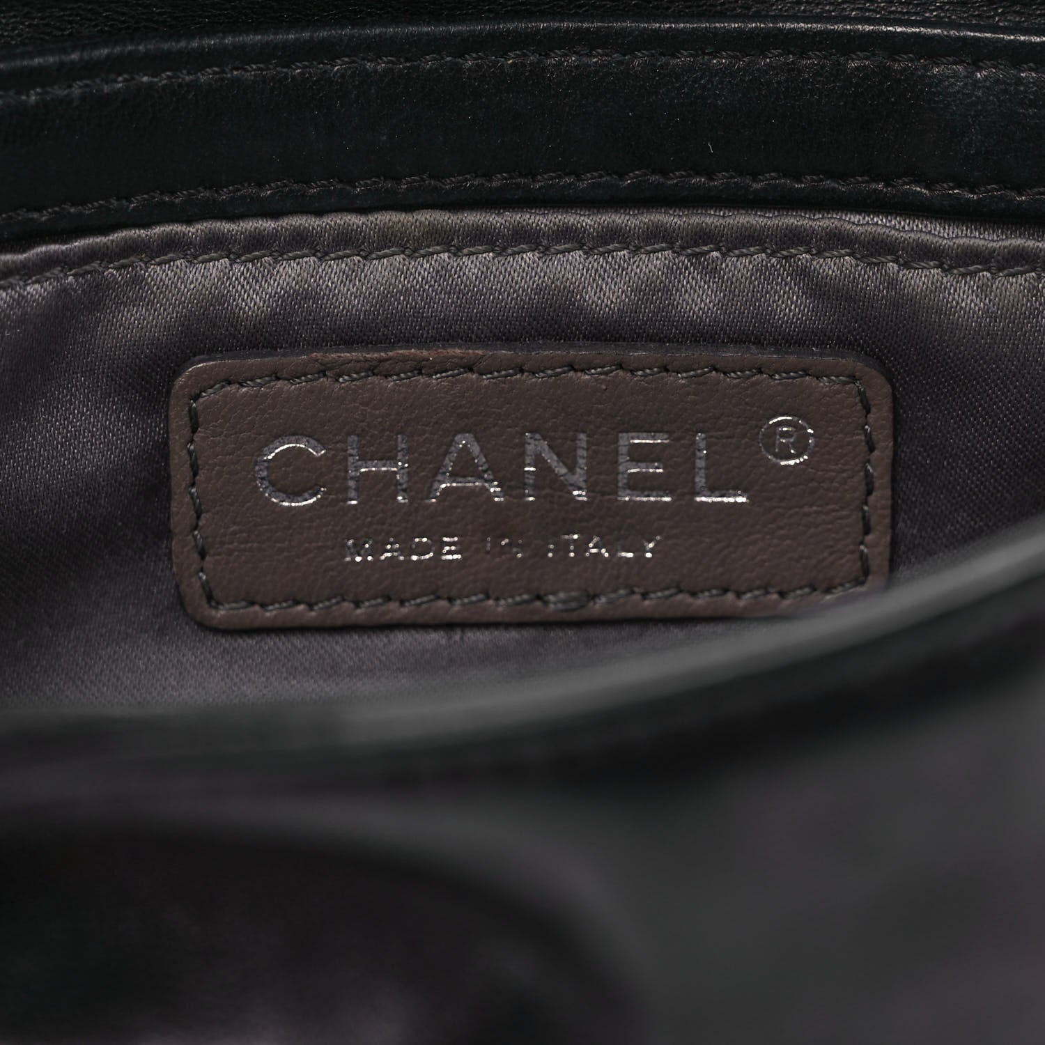 Chanel Lambskin Small Astrakan Flap Black 5 of 8