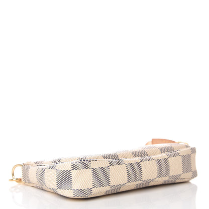 Louis Vuitton Damier Azur Mini Pochette Accessories 4 of 9