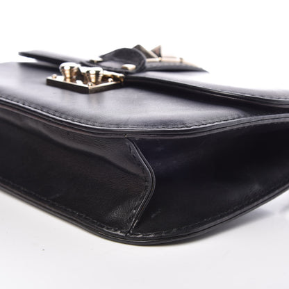 Valentino Garavani Vitello Small Glam Lock Rockstud Flap Black 10 of 15