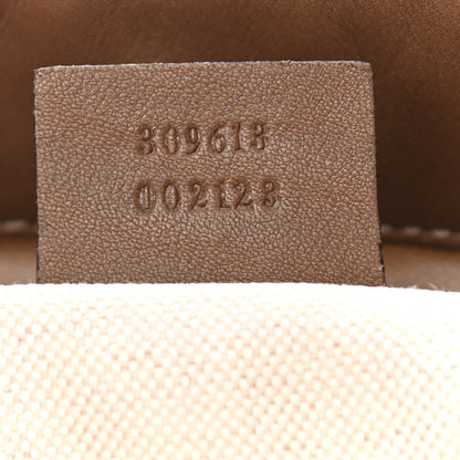 Gucci GG Supreme Monogram Calfskin Medium Nice Tote New Mystic White Beige Brown 7 of 10