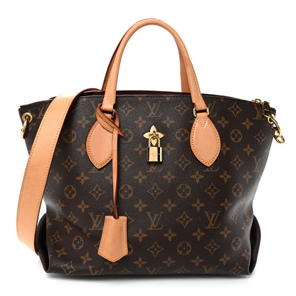 Louis Vuitton Monogram Flower Zipped Tote MM Beige 1 of 11
