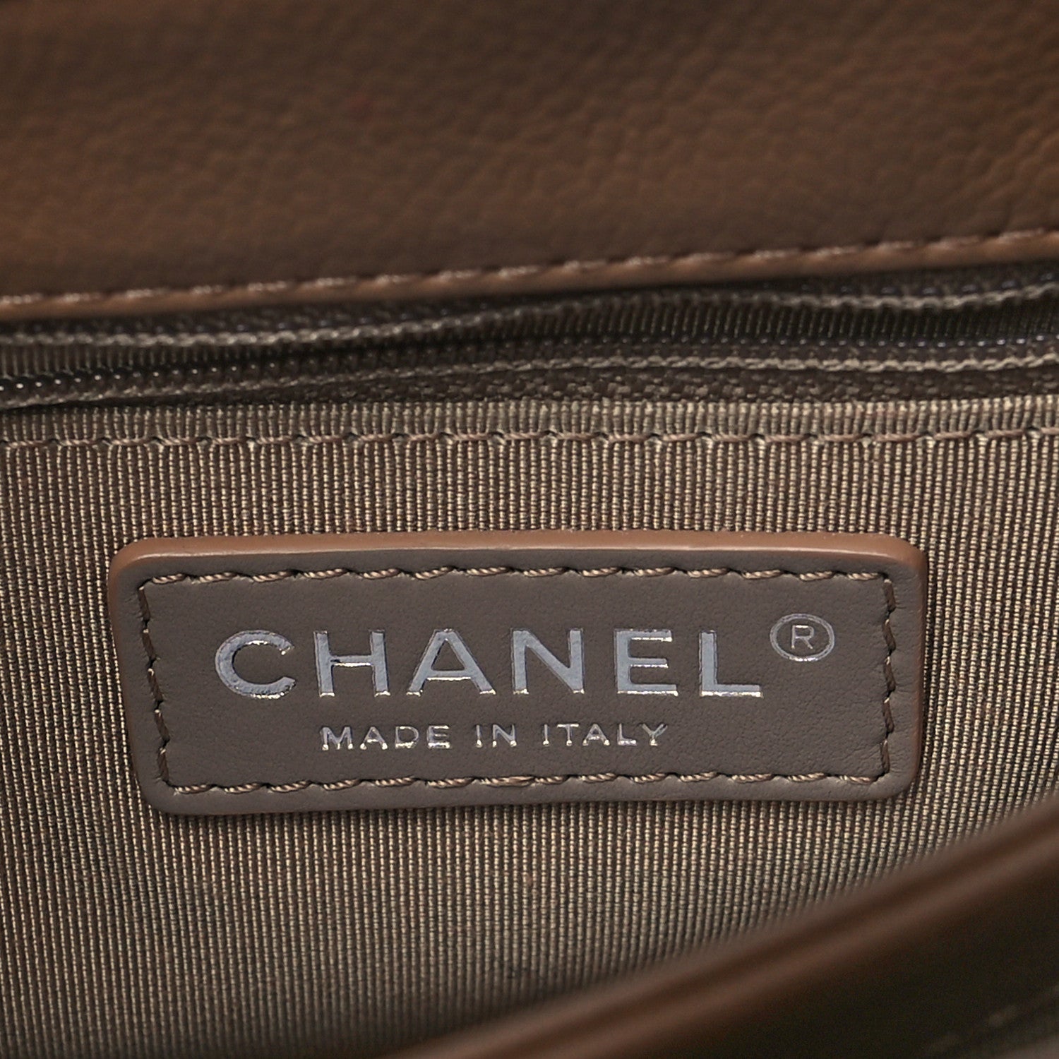 Chanel Caviar Quilted Mini All About Flap Bag Brown 6 of 9