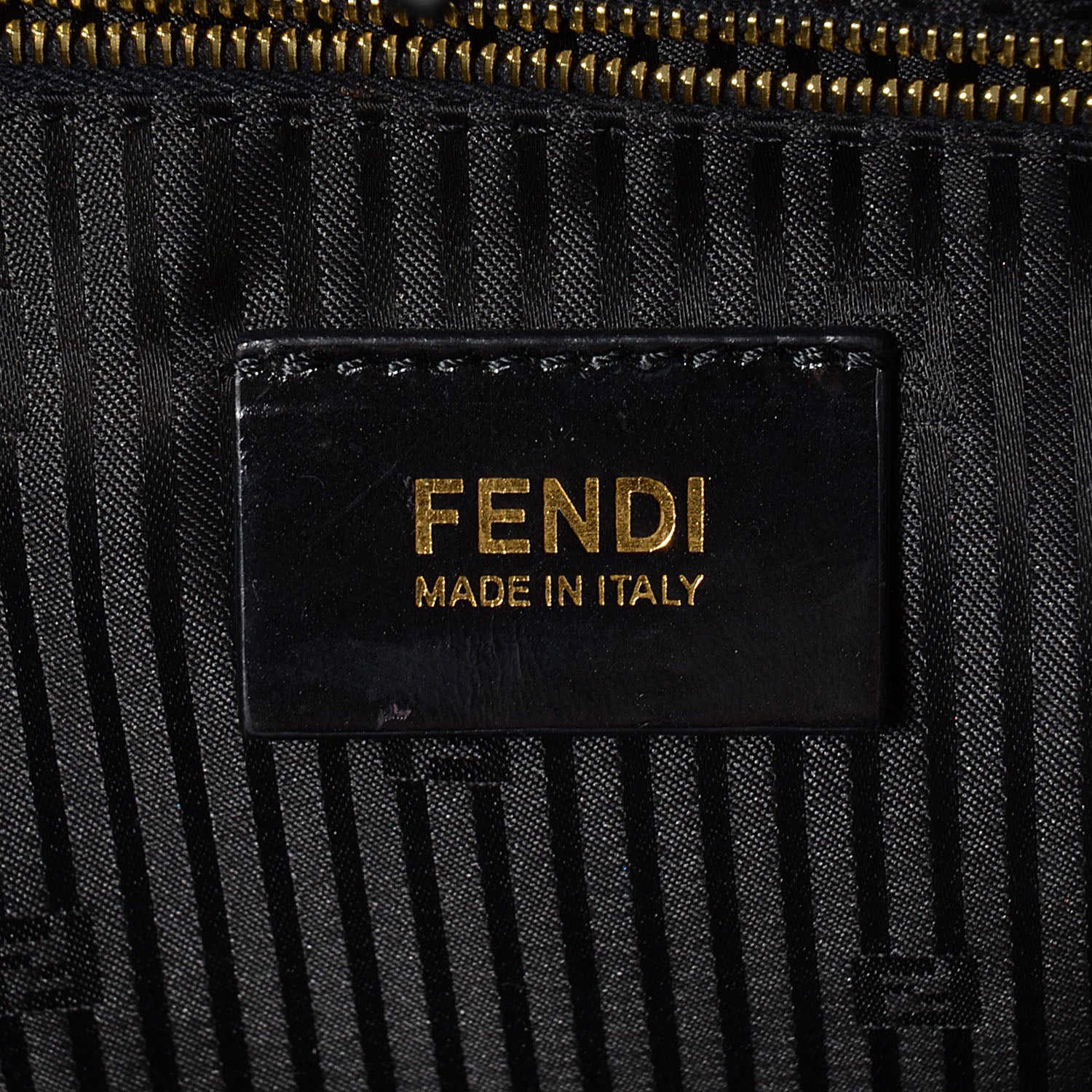 Fendi Vitello Elite Large 2Jours Tote Black 9 of 13