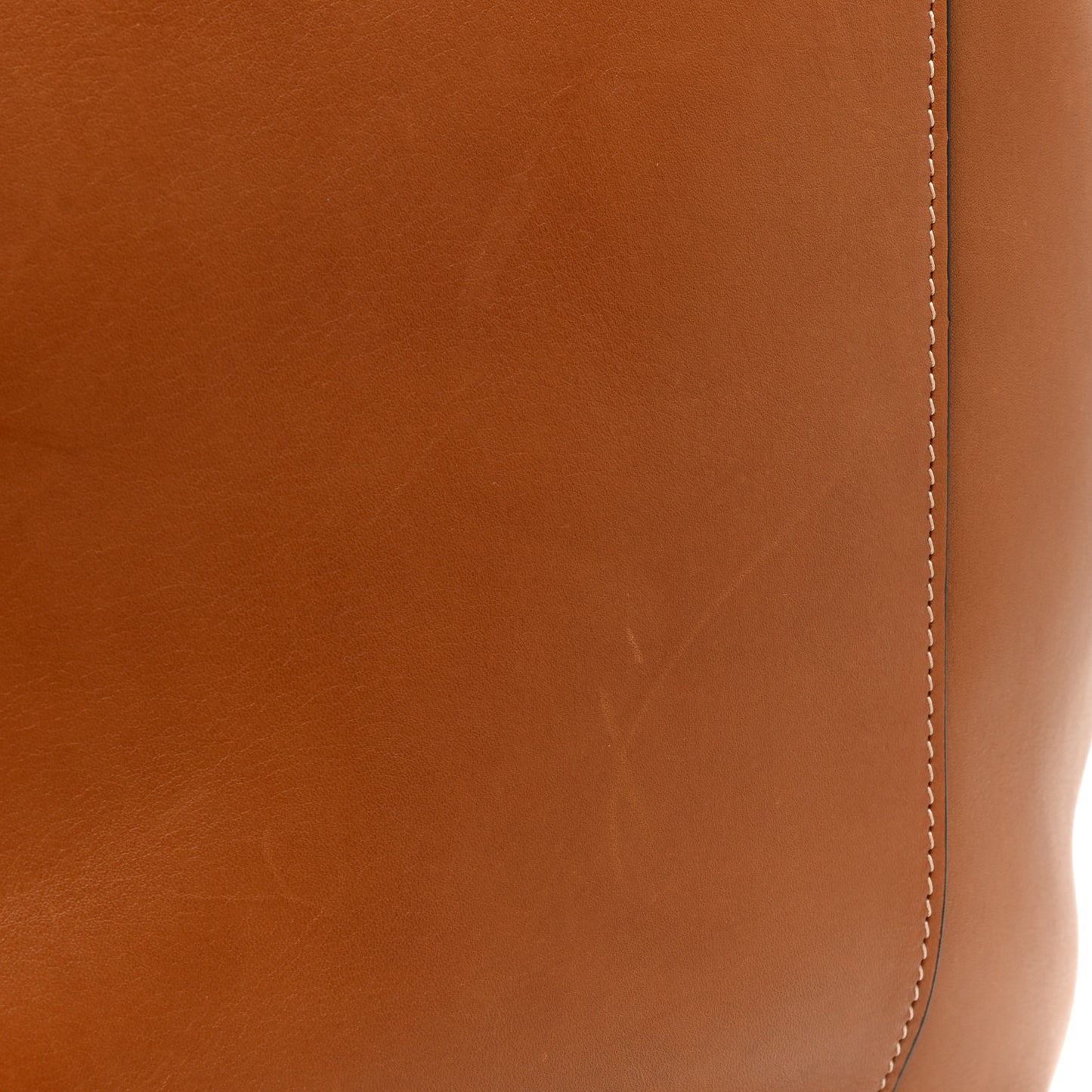 Smooth Calfskin Medium Belt Cabas Phantom Brown