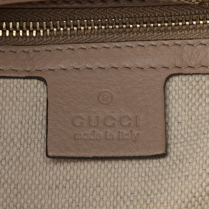 Gucci Monogram Web Medium Dressage Hobo Beige 6 of 11