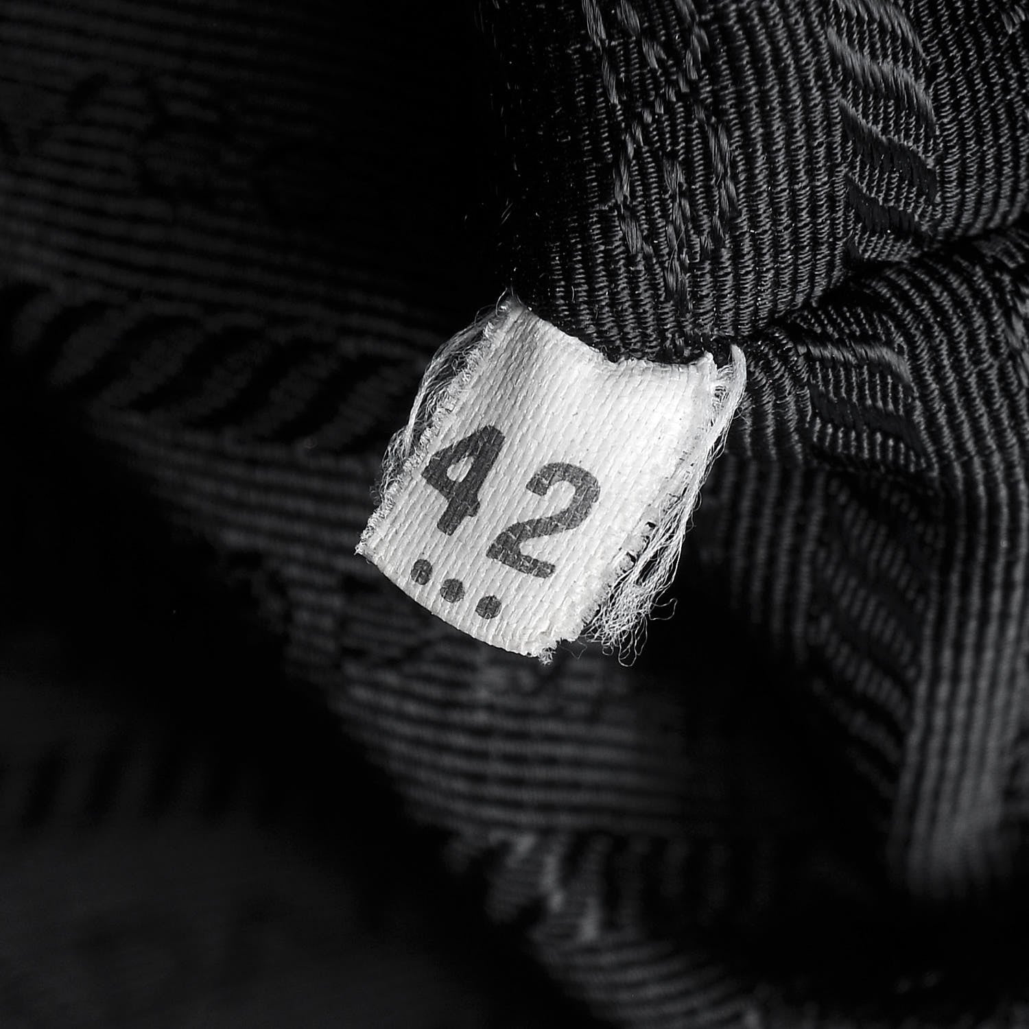 Prada Nylon Vela Medium Backpack Black 7 of 7